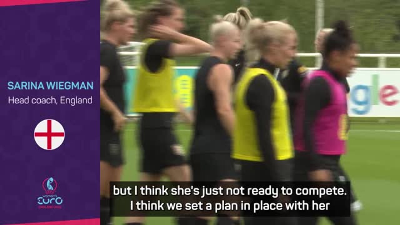 Houghton 'not ready' for Euros, says England boss Wiegman