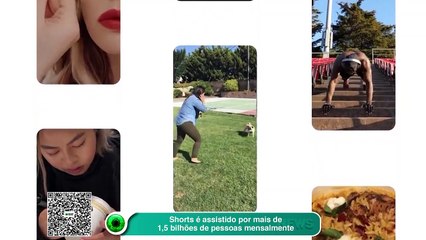 Shorts: conteúdo é assistido por mais de 1,5 bilhão de pessoas mensalmente