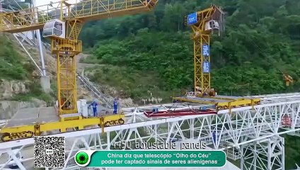 China diz que "Olho do Céu" pode ter captado sinais de alienígenas