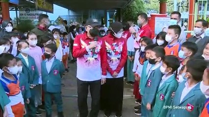 Wapres Menyapa Siswa SDN 10 Pangkalpinang