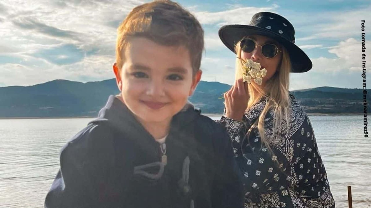 La dolorosa despedida de Melina Ramírez con su hijo Salvador