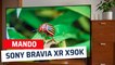 Mando a distancia del Sony Bravia XR X90K