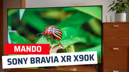 Mando a distancia del Sony Bravia XR X90K