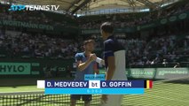 Medvedev brushes Goffin aside in Halle opener