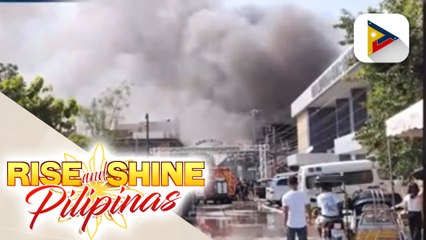 Isang shopping mall sa Dinalupihan, Bataan, nasunog