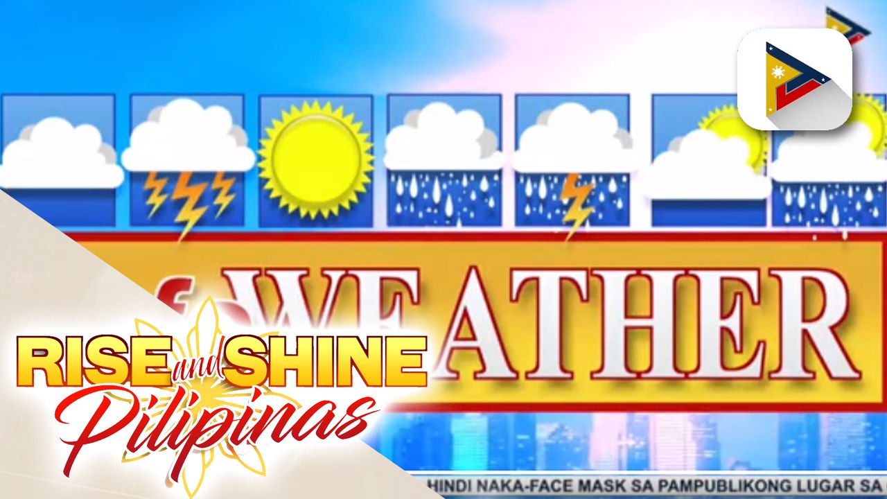 INFO WEATHER | Ridge high-pressure area, nakaaapekto sa iba't-ibang bahagi ng bansa