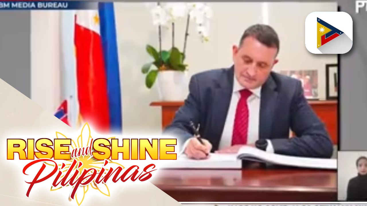 Climate change at renewable energy, natalakay nina Pres.-elect , Marcos at ng Chargé D’affaires ng Norway