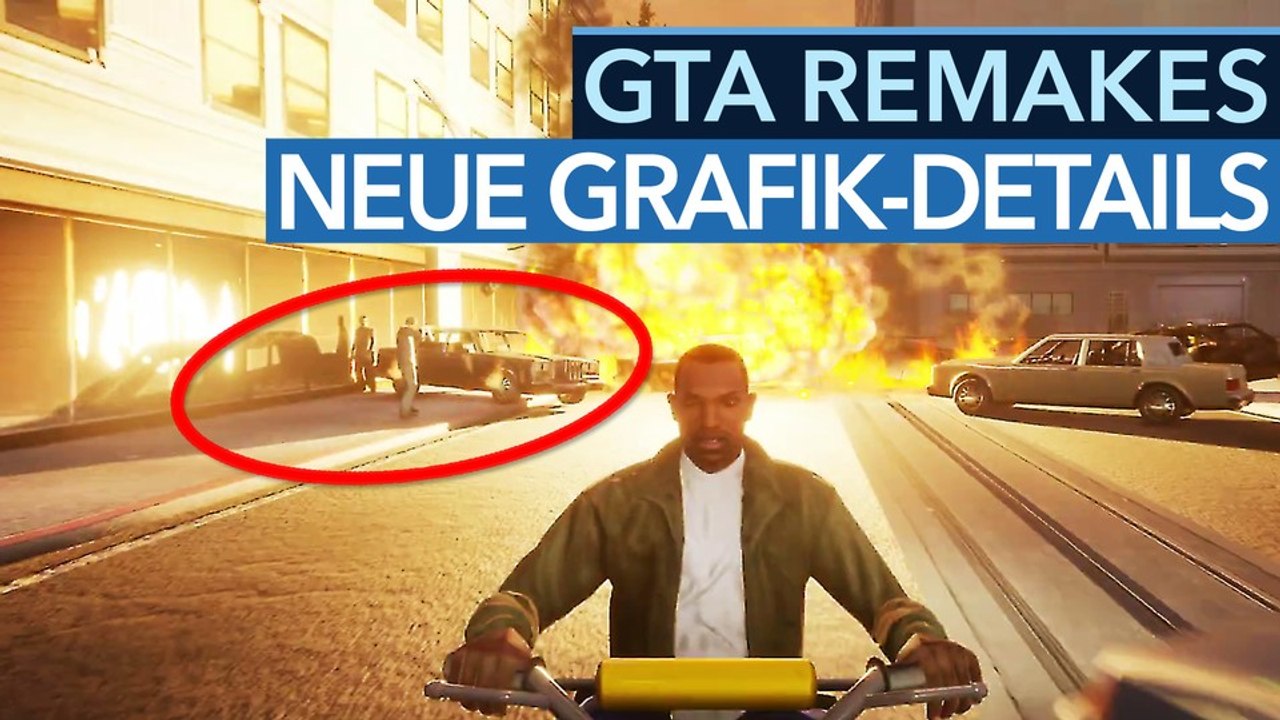 Gta trilogy: definitive edition - video-analyse zu den neuen grafik-details