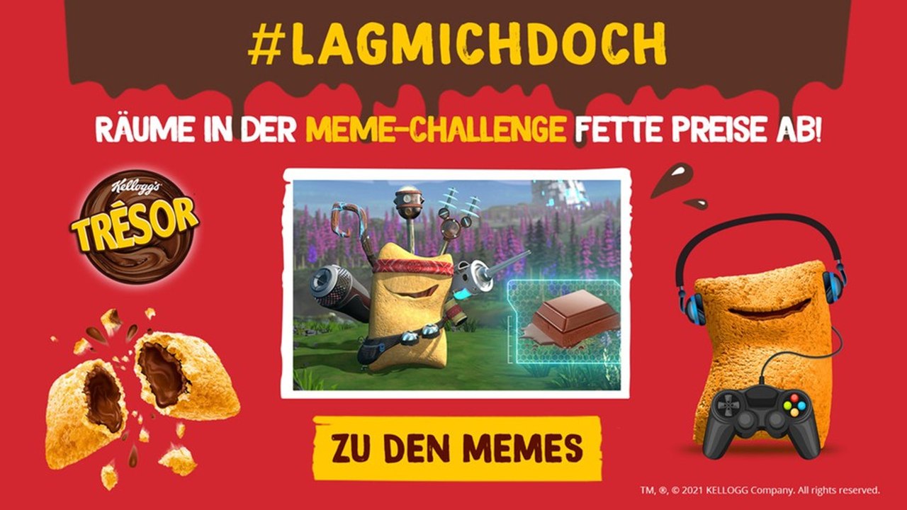 #lagmichdoch mit Kellogg's® Trésor® - Memes basteln und mit Glück einen Predator Gaming-PC abräumen!