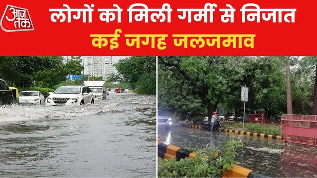 Parts of Delhi and NCR received rains on Thursday