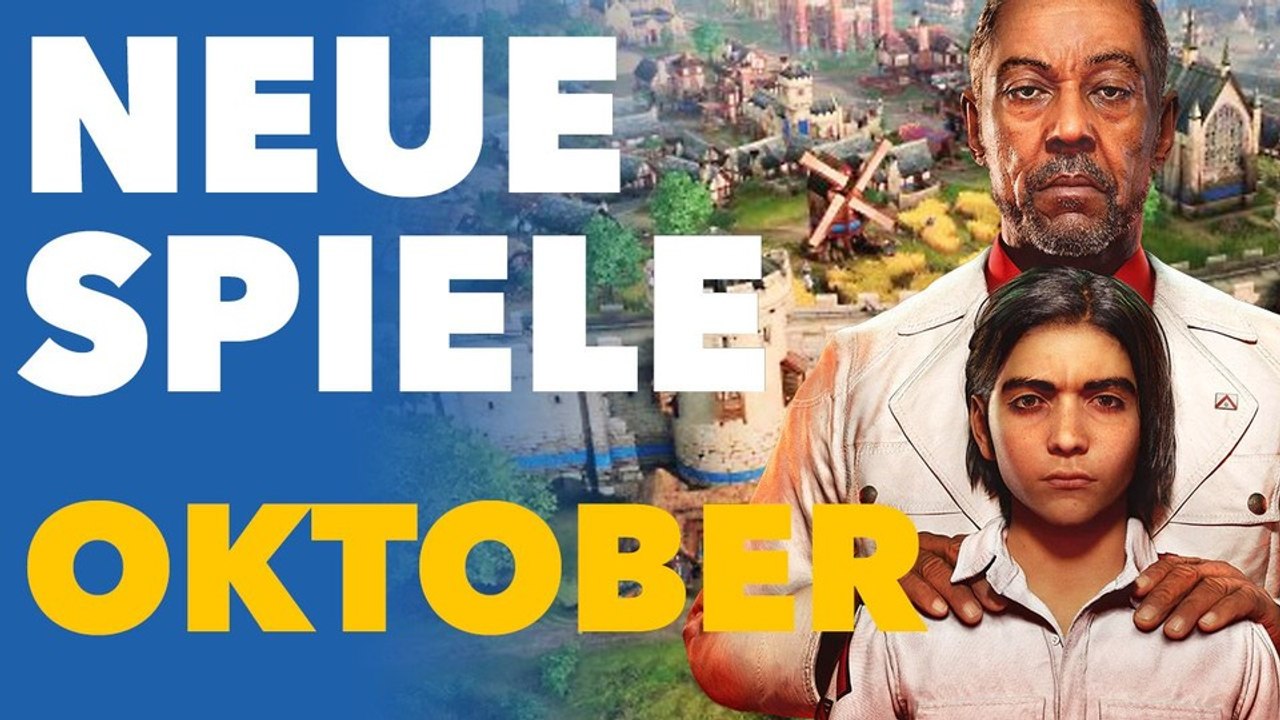 Neue Spiele im Oktober - Video-Vorschau für PC & Konsolen