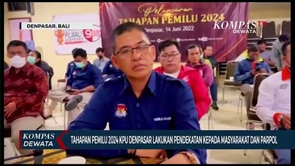 KPU Kota Denpasar Awali Tahapan Pemilu 2024