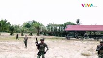 Pasukan Elite TNI Gelar Misi Rahasia di Kaki Gunung Batu