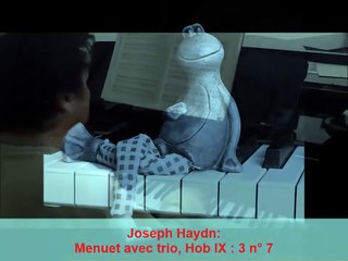 Joseph Haydn: Menuet avec trio, Hob IX : 3 n° 7