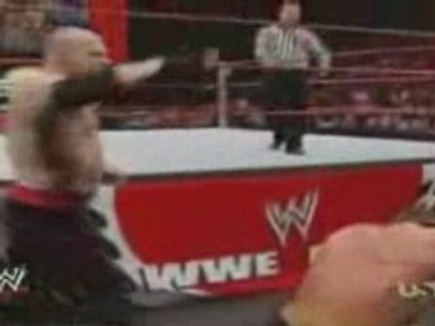 RAW 10/03/08: Kane Vs Triple H