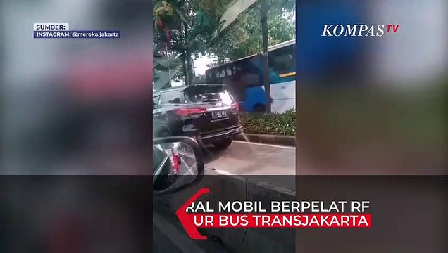 Viral Fortuner Pelat RFY Terobos Jalur Transjakarta, Ini Penjelasan Polisi