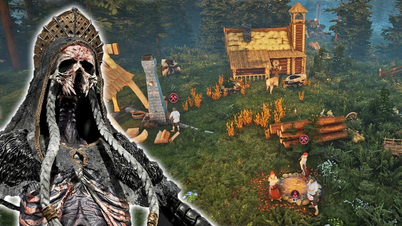 Night is Coming wird ein finsteres Aufbauspiel mit Witcher-Monstern