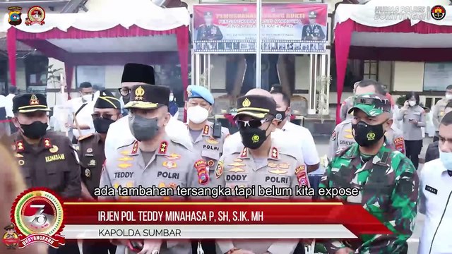 Pemusnahan Barang Bukti 41,4 Kilogram Sabu Di Polres Bukkit Tinggi