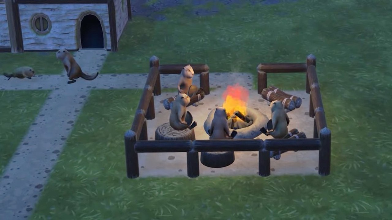 Timberborn-Trailer: Nagetier-Städtebau mit Terraforming startet bald auf Steam