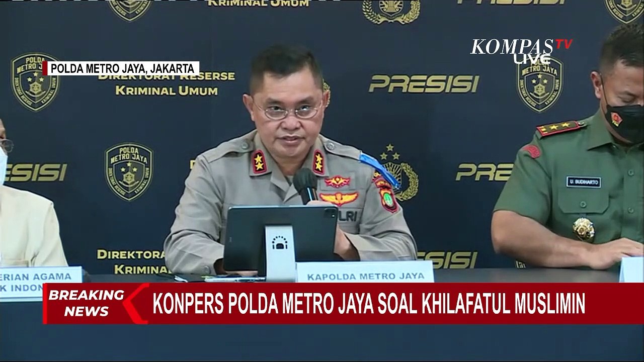 Polda Metro Jaya Ungkap Nama-nama Terdakwa Kelompok Khilafatul Muslimin! Siapa Saja?