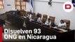 El Parlamento disuelve 93 ONGs, incluido el Centro Nicaragüense de Escritores