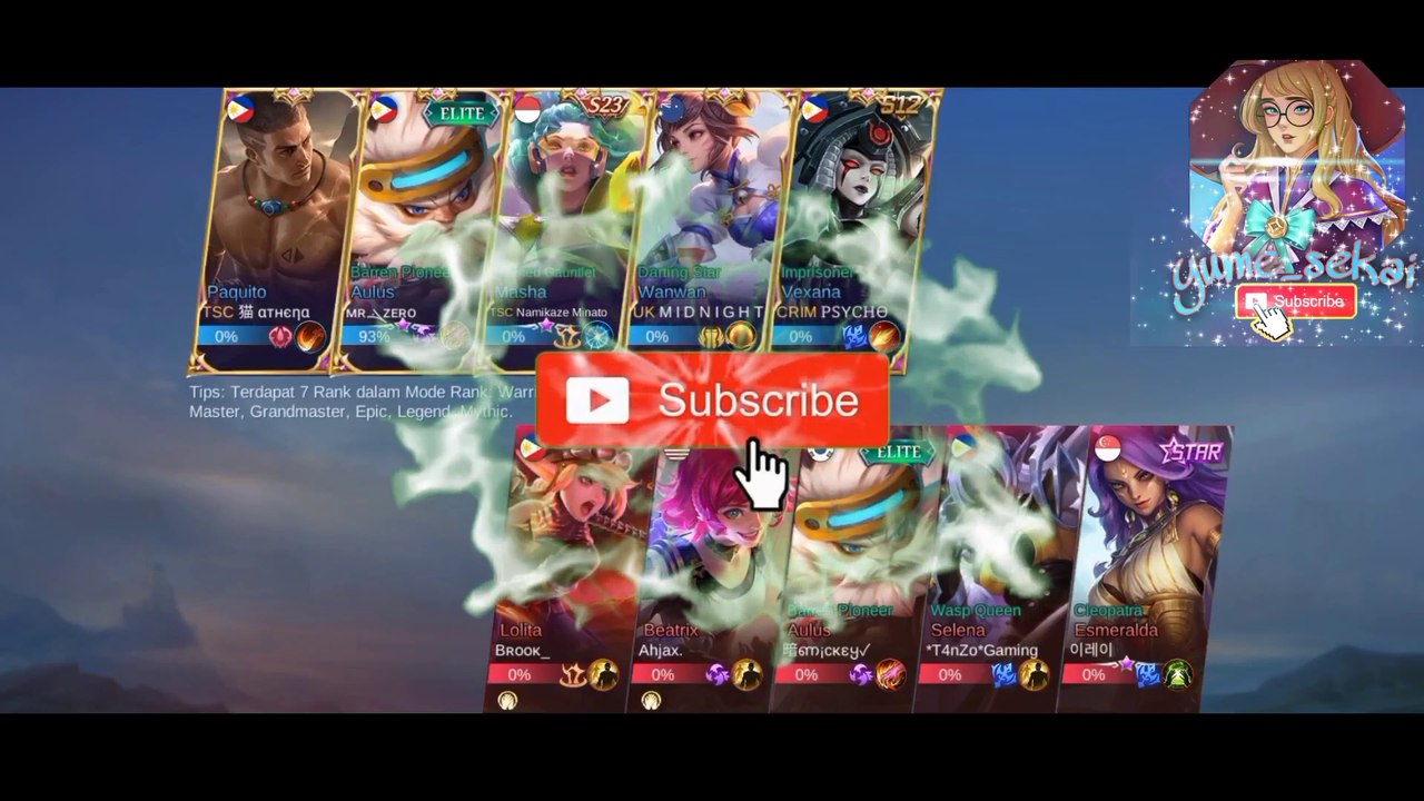 aulus mobile legend epic moment mlbb tiktok_populer_ro player moba