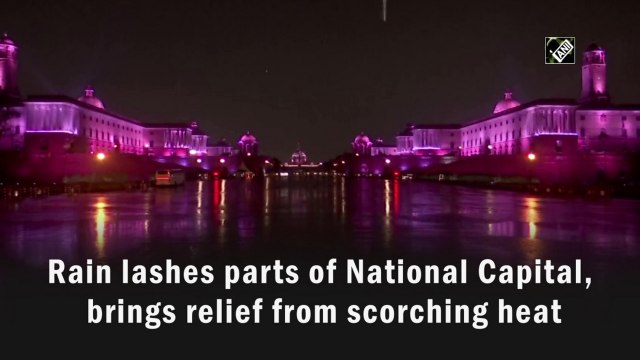 Rain lashes parts of National Capital, brings relief from scorching heat