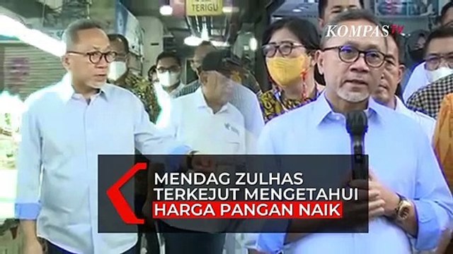 Harga Kebutuhan Pokok Naik, Mendag Baru Zulkifli Hasan: Terus Terang Saya Syok!
