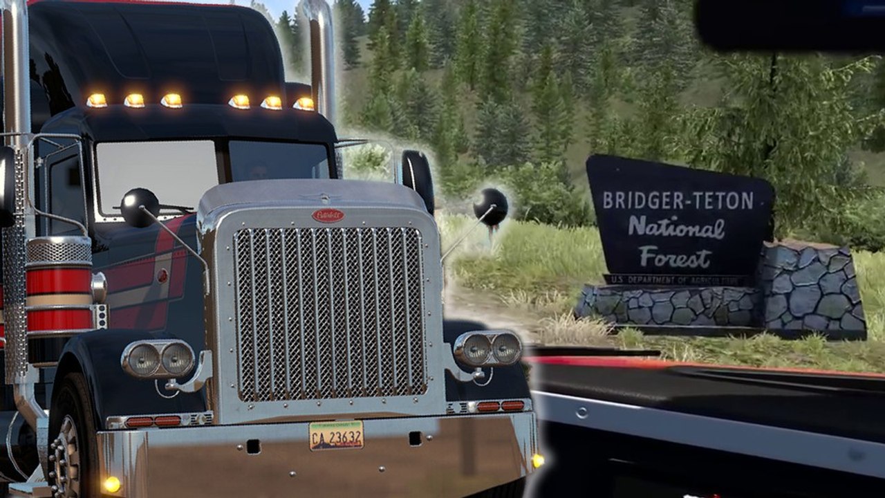 American Truck Simulator: 20 Minuten neues Gameplay aus dem Wyoming-DLC
