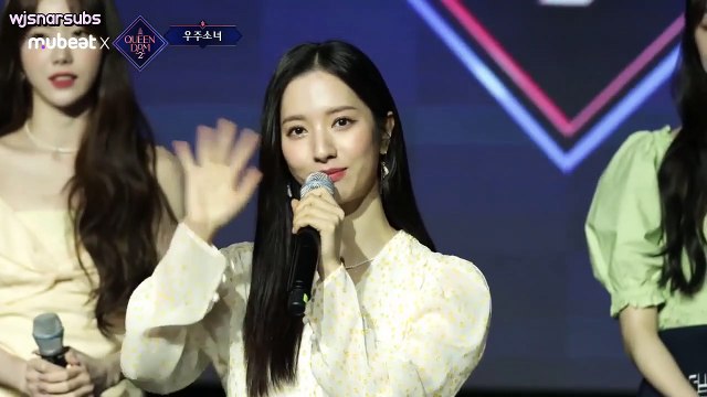 arabic subs - Wjsn (우주소녀) - Queendom Live interview