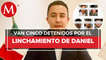 Detienen a cinco presuntos responsables del linchamiento de Daniel Picazo en Puebla