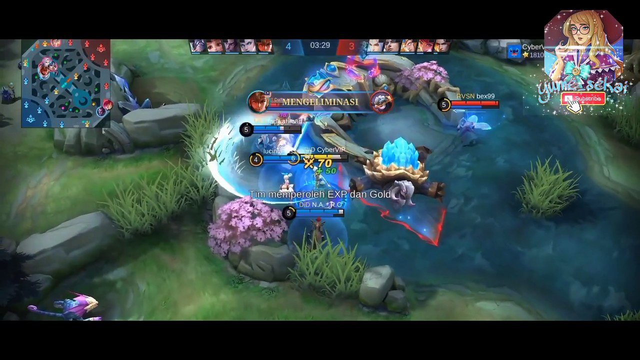 yin  mobile legend epic moment mlbb tiktok_populer_ro player moba