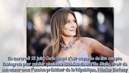 Download Video: Telle mère, telle fille ! Ces clichés troublants de Giulia Sarkozy dans les habits de Carla Bruni