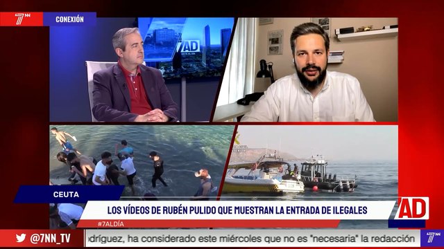 Los vídeos de Rubén Pulido que muestran la entrada de inmigrantes ilegales
