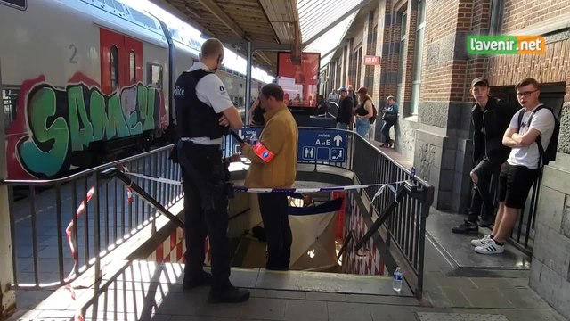 Des coups de couteau en gare de Tournai