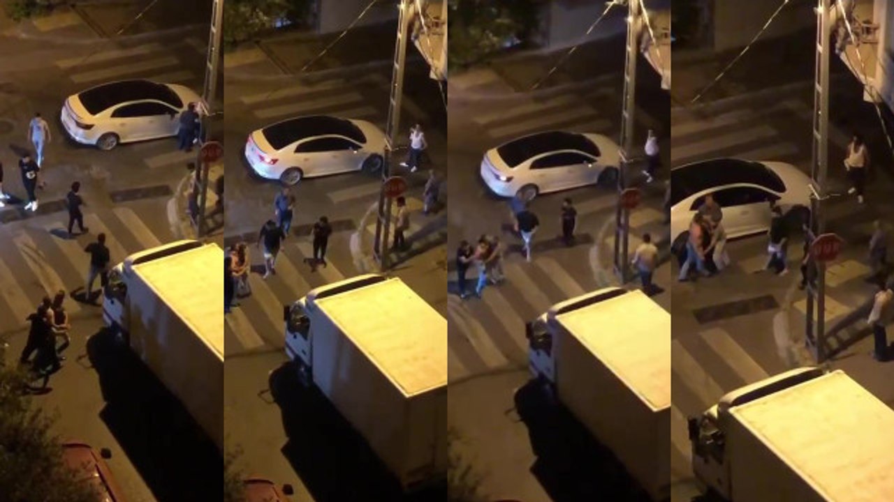 Ataşehir’de bıçaklı maganda mahalleliyi ayağa kaldırdı