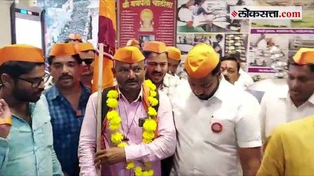 राज ठाकरेंच्या भेटीसाठी अक्कलकोटहून मुंबईला पायी निघाले नागेश कुंभार