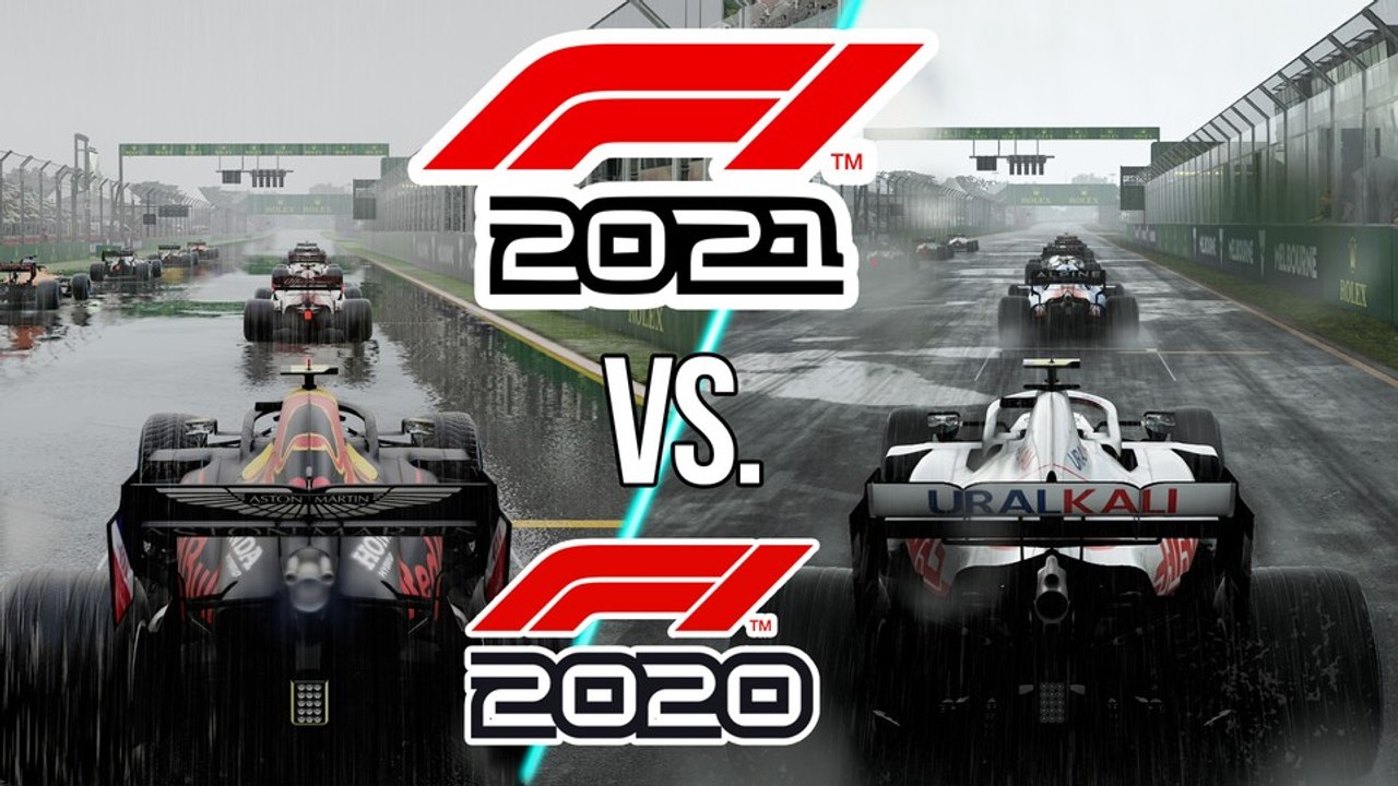 F1 2020 vs. F1 2021  - Wie wurde die Grafik verbessert?