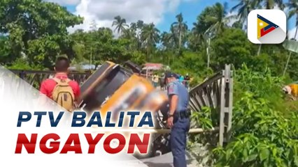 Tulay sa Catigbian, Bohol, sarado sa mga motorista matapos bumigay