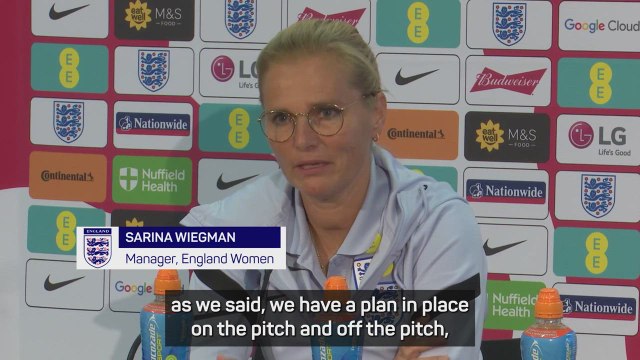 Wiegman admits there is 'pressure' on hosting a home tournament