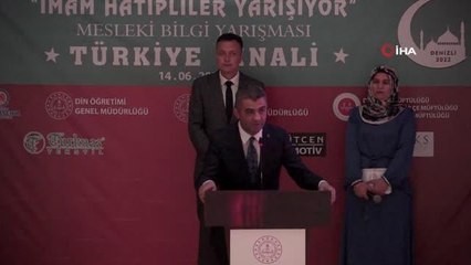Denizli 'İmam Hatipliler Yarışıyor' Türkiye finaline ev sahipliği yaptı