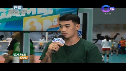 NCAA Season 97 | Justin Arana visits the NCAA after his PBA debut | Game On (June 11, 2022)