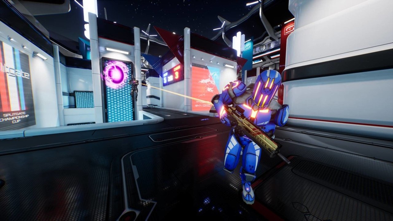 Splitgate: futuristischer multiplayer-shooter zeigt gameplay im trailer