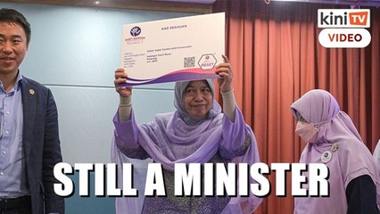 PM: Zuraida still a minister