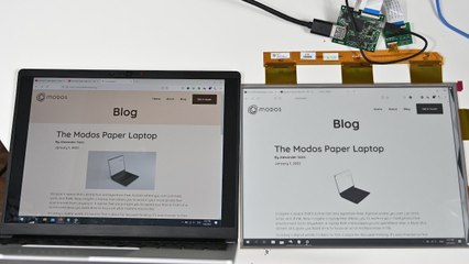 Modos Paper Monitor Demo