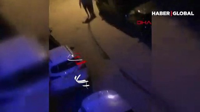 Sokak ortasında kadına dehşeti yaşattı!