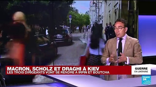 Ukraine : Macron, Scholz et Draghi vont se rendre à Irpin et Boutcha