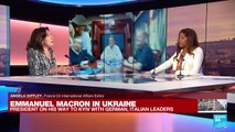 Macron in Ukraine: French president on his way to Kyiv with German, Italian leaders