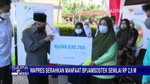 Wapres Maruf Amin Serahkan Manfaat BPJamsostek di Pangkal Pinang, Total Rp2,8 Miliar!