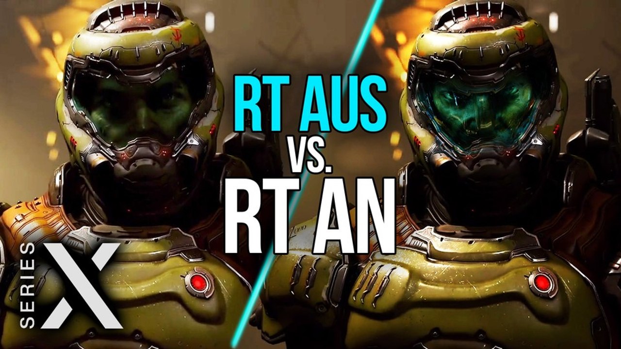 Doom Eternal  - Raytracing Upgrade Grafikvergleich | Xbox Series X 4K Gameplay